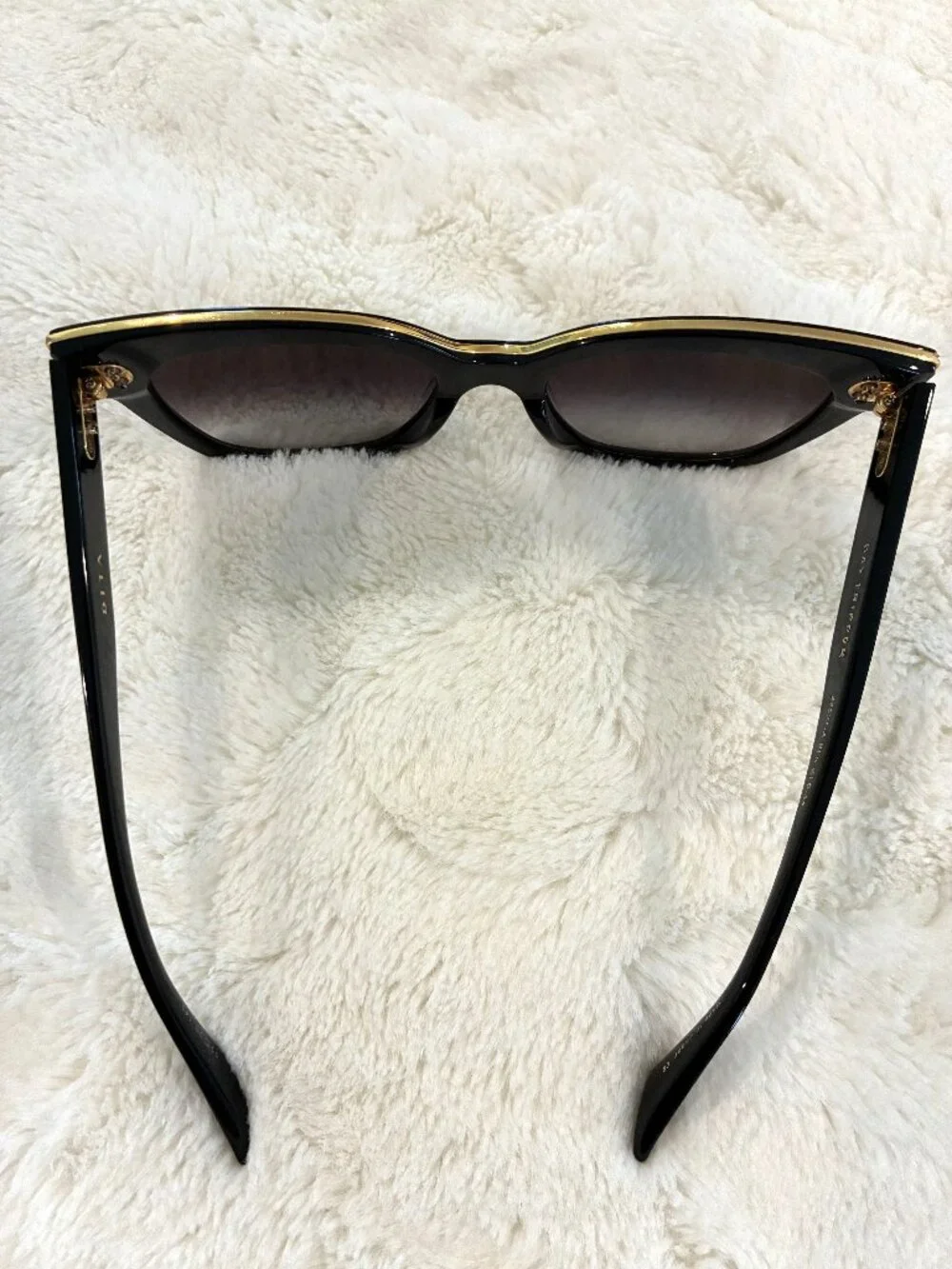 Dita DAY TRIPPER 22031-A Black/Gold Frame Sunglasses Grey Lens 55-20-145